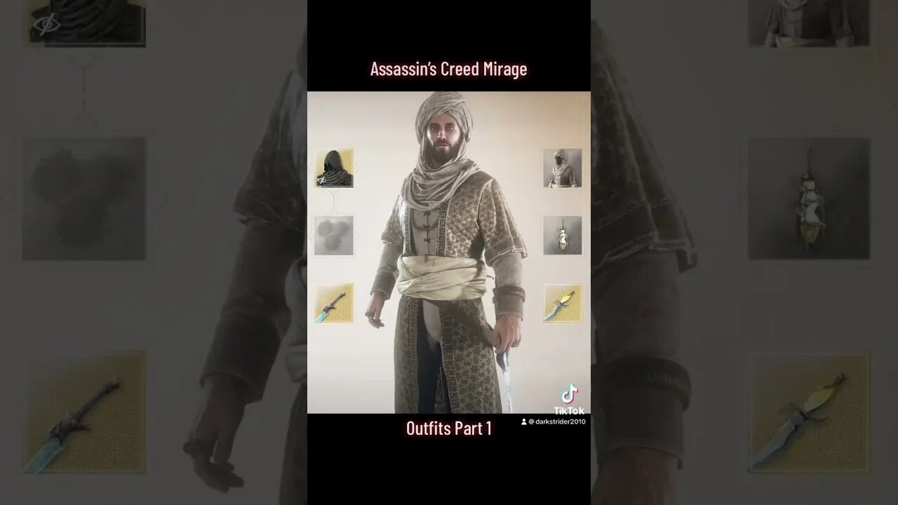 Assassin’s Creed Mirage Outfits Pt 1