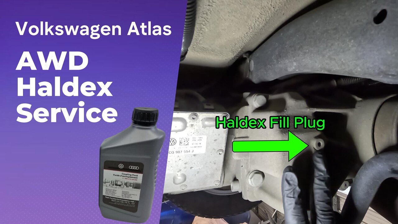 VW Atlas Haldex Service