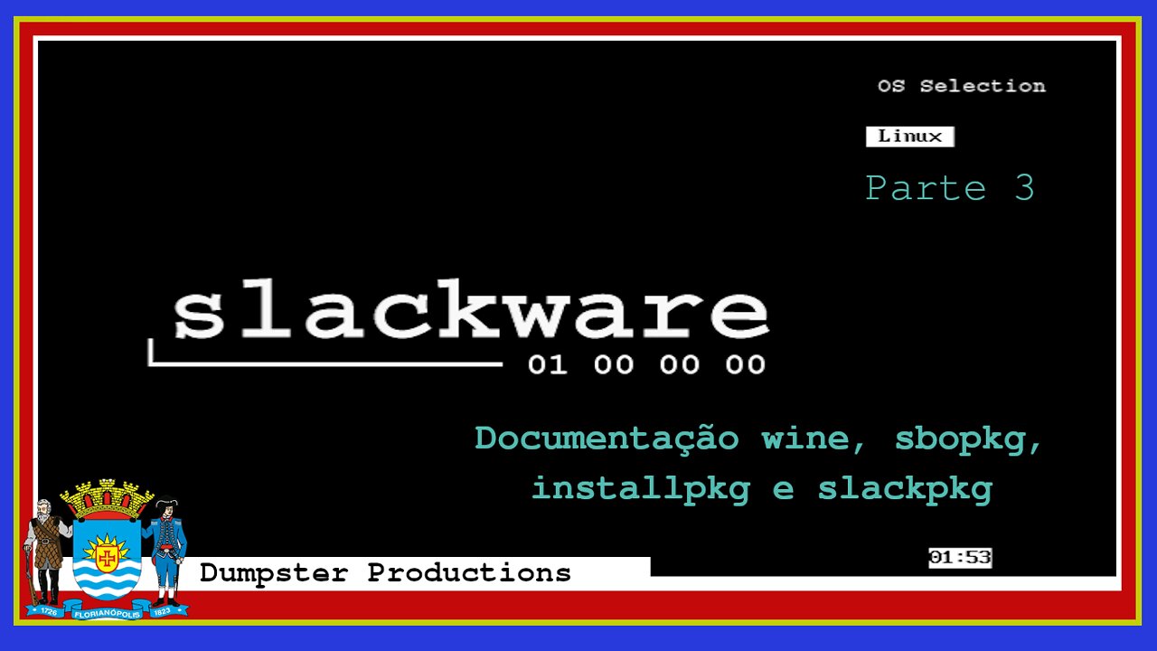 [VLOG]Slackware - Documentação wine, sbopkg, installpkg e slackpkg [P3]