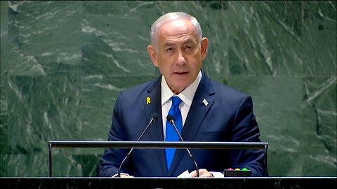 UN: Israeli Prime Minister, Benjamin Netanyahu Addresses United Nations General Debate, 79th Session - September 27, 2024