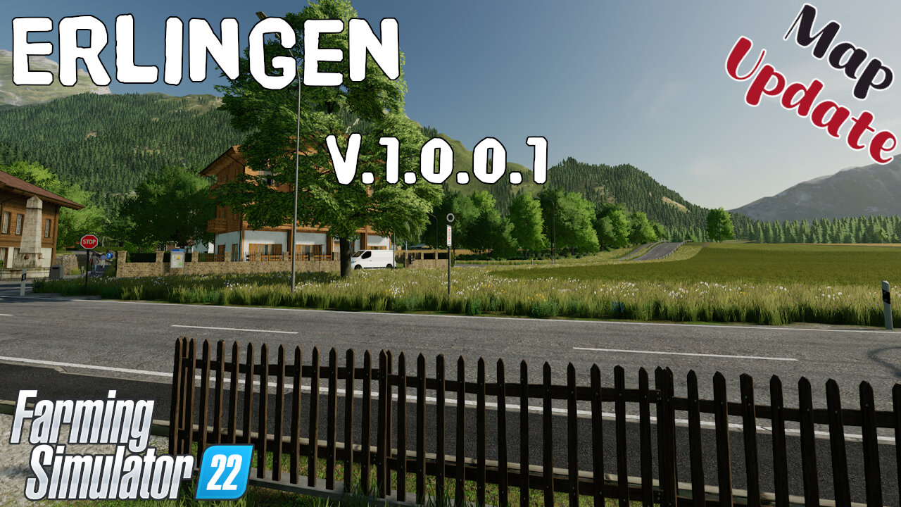 Map Update | Erlingen | V.1.0.0.1 | Farming Simulator 22