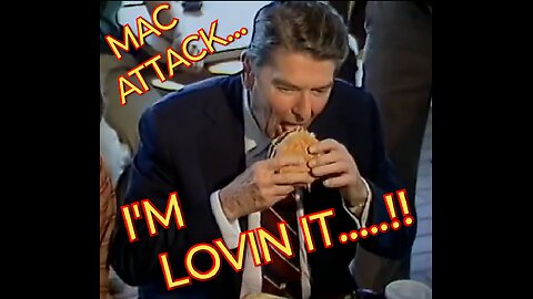 PRESIDENT REAGAN GOES TO MCDONALD'S -- SHORT VERSION