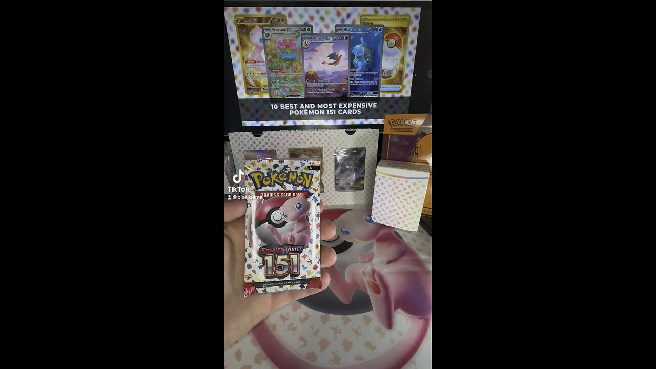 Pokemon 151 Packs - Will I pull the Charizard EX, Mew EX or Blastoise EX? #pokemon