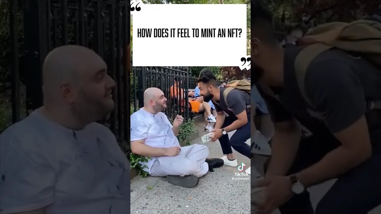 How does it feel to mint an NFT?