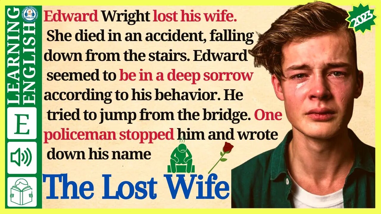 learn English through story level 2 🍁 The Lost Wife ( Graded Reader Level 2 ) | WooEnglish