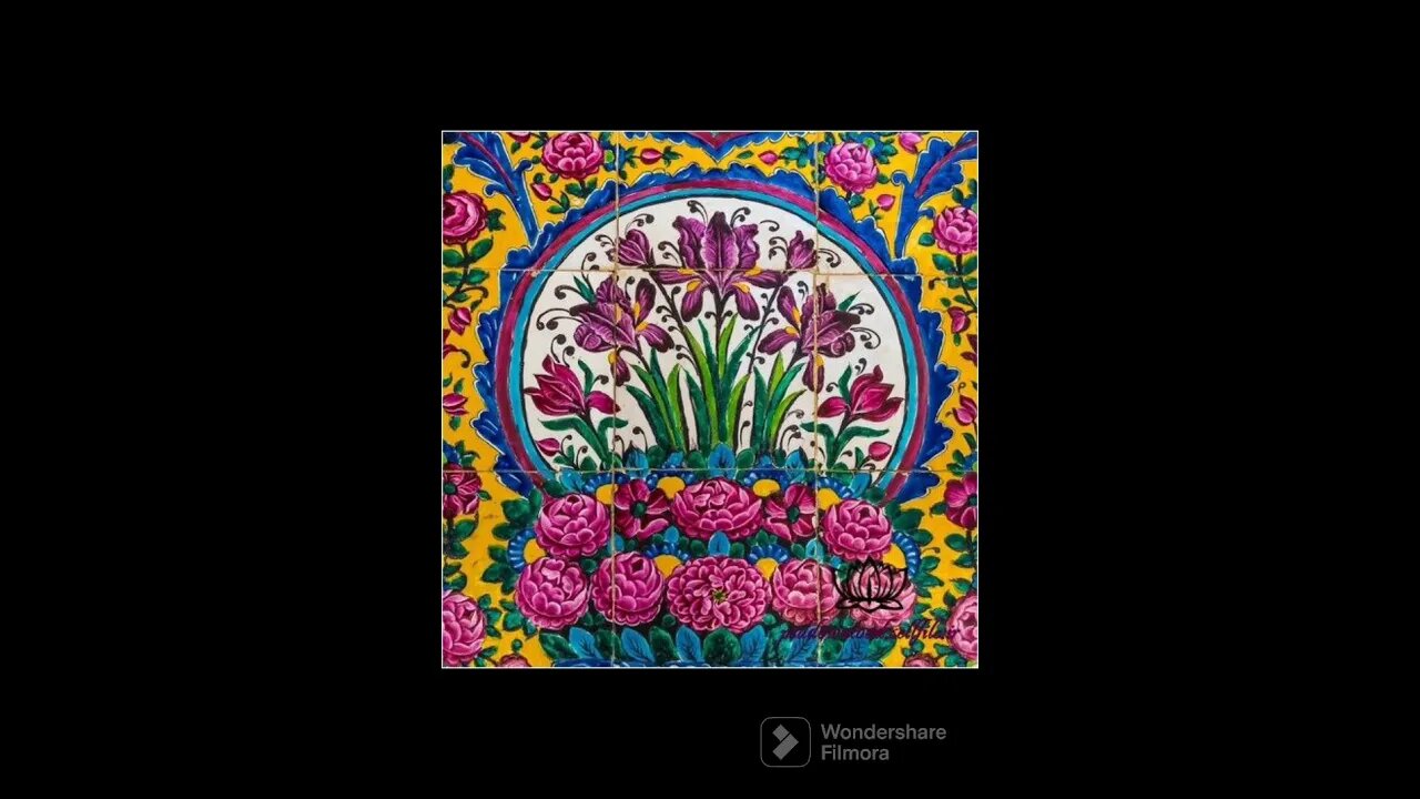 O Irã é cheio de padrões e cores💕✨️Imagens de Azulejos Iranianos♥️