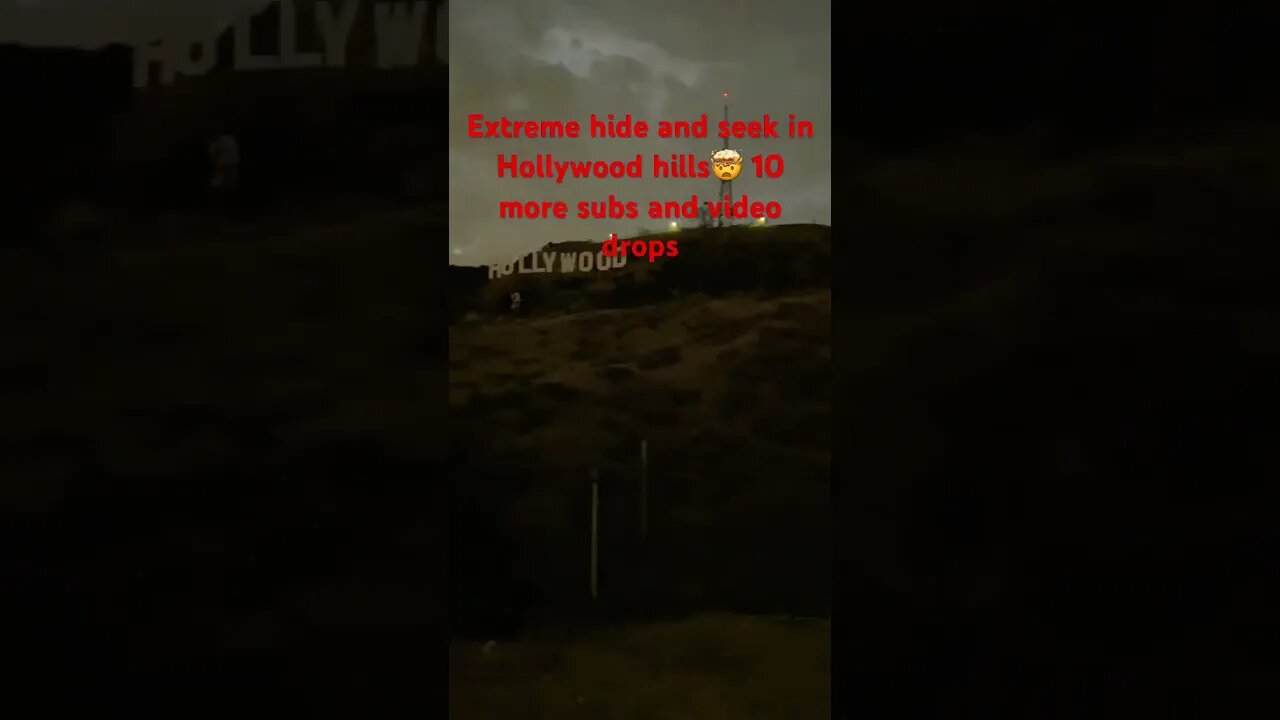 Hide n seek in Hollywood hills is crazy 🤣🤣🤣 #funny #lit #funnycomedy #comedy #hollywood #sub