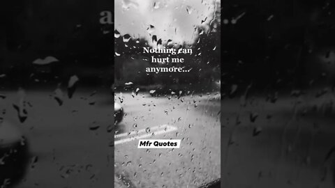 NOTHING CAN HURT ME..