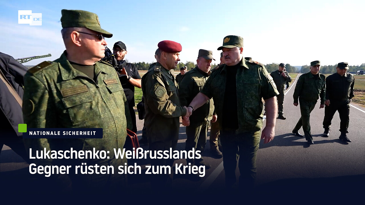 Lukaschenko: Weißrusslands Gegner rüsten sich zum Krieg