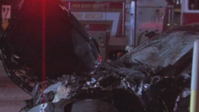 5-car pile-up: Congress Ave & 6th Ave