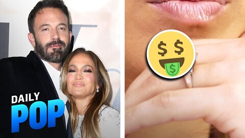 Jennifer Lopez's RARE ENGAGEMENT RING Worth | Daily Pop | E! News