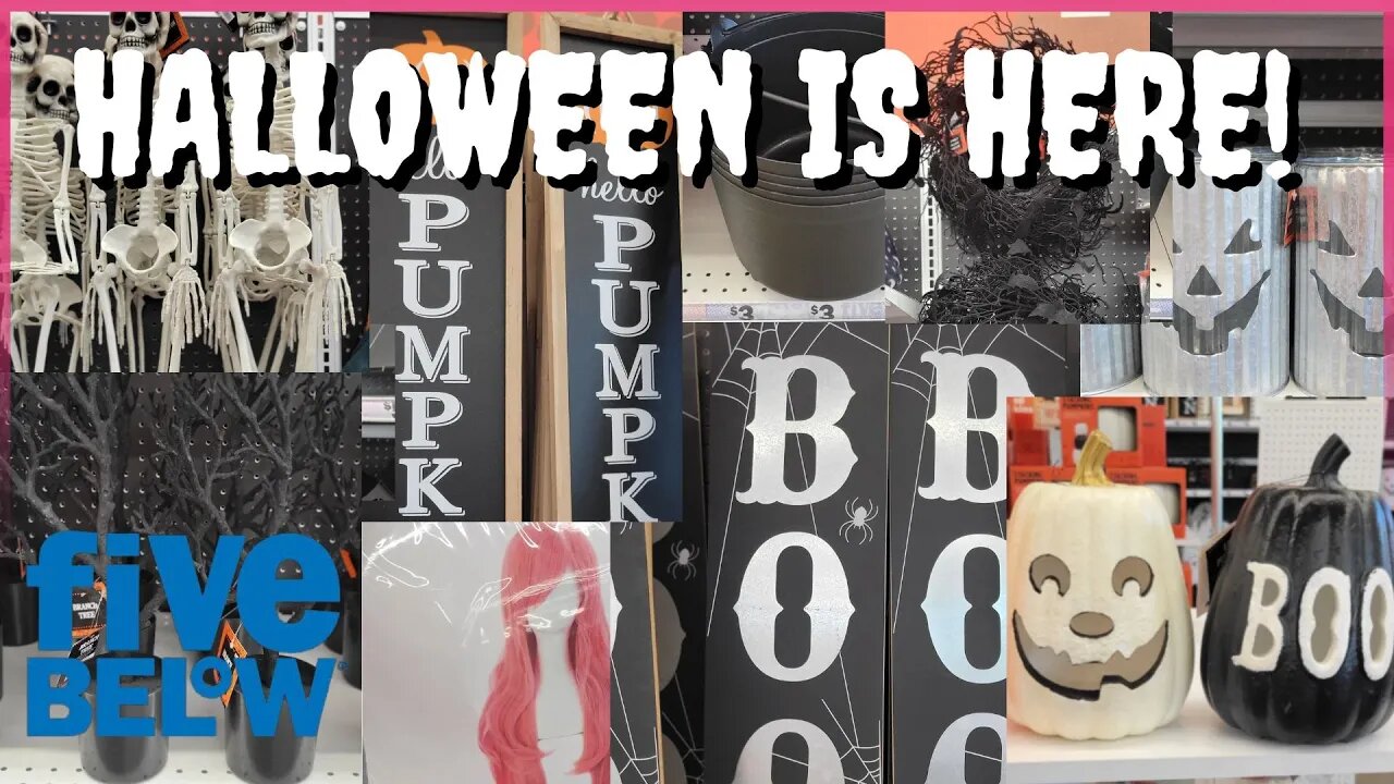 🦇 HALLOWEEN In Stores NOW! 🦇 | EXCITING FINDS | Five Below | Store Walk Thru | #fivebelow #halloween