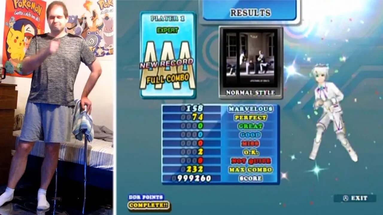 DanceDanceRevolution II - Don't Go - Expert, AAA-Rank Perfect Full Combo!