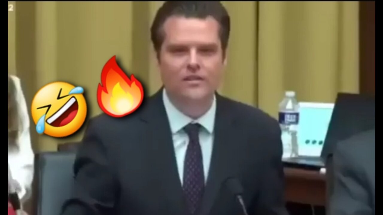 'WHY DIDN’T YOU RAID HUNTER TOO'？MATT GAETZ ERUPTS ON FBI OFFICIAL!!!