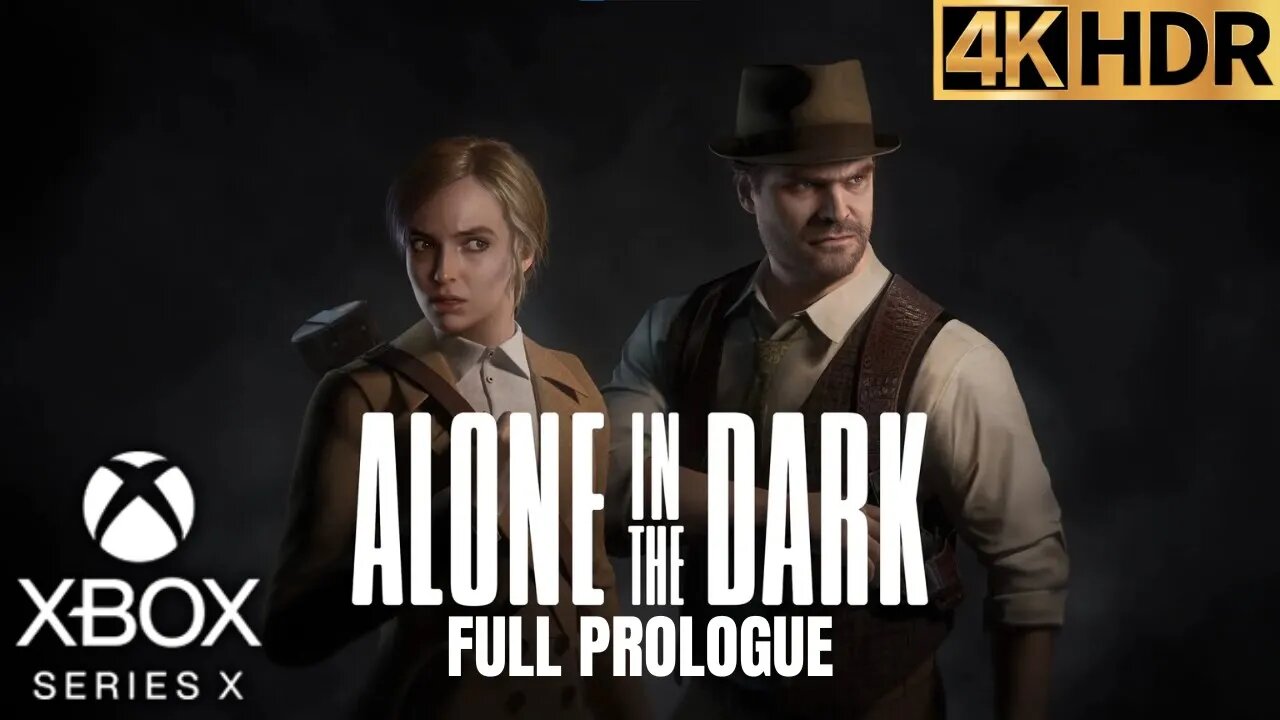 Alone in the Dark FULL PROLOGUE DEMO | Xbox Series X|S | 4K (No Commentary Gaming)