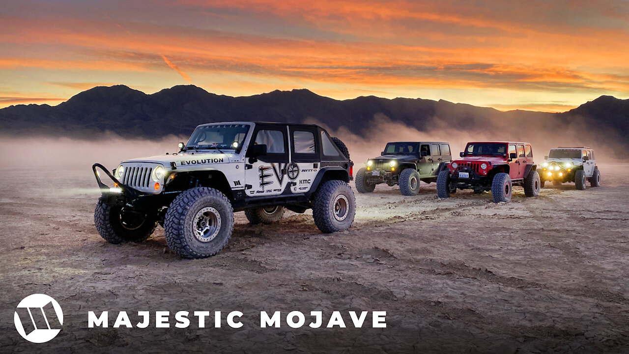 Kicking Off a New Year of Wheeling by Exploring the Majestic Mojave Desert in our Jeep