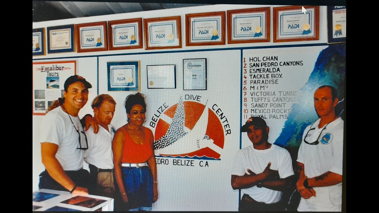 San Pedro Town, Ambergris Caye, Belize 🇧🇿 1993