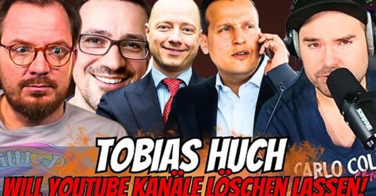 Tobias Huch kündigt Sperrung der Kanäle von Philip Hopf, Dominik Kettner, Kolja Barghoorn usw. an!