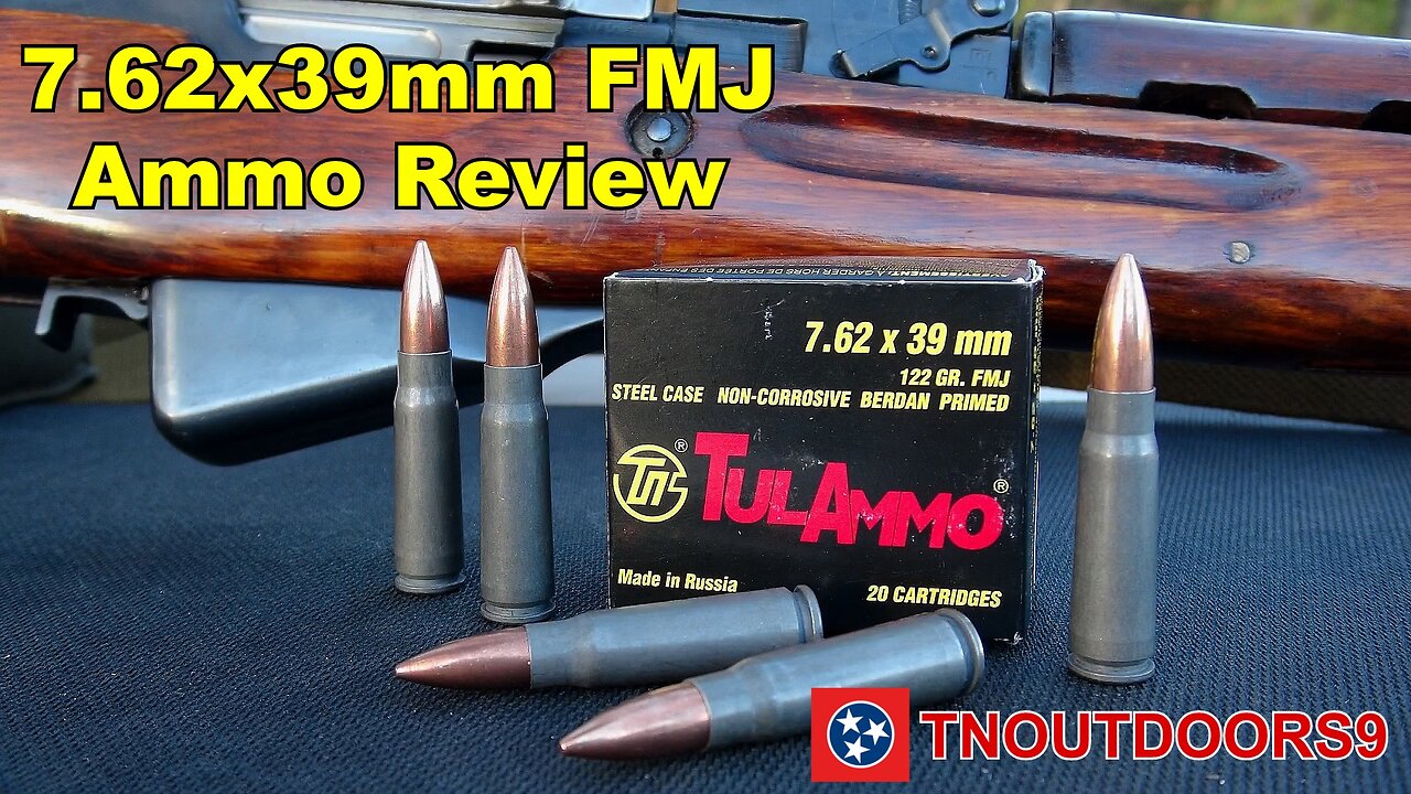 7.62x39mm TULA FMJ Ammo Review