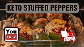 KETO STUFFED BELL PEPPERS