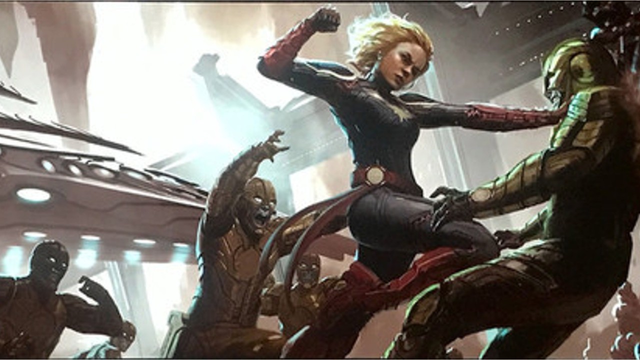 'Captain Marvel': Yon-Rogg Trains Carol