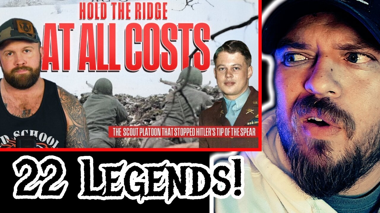 22 Americans VS 500 Nazi Soldiers! America's Most decorated Platoon during WW2 | Reaction!