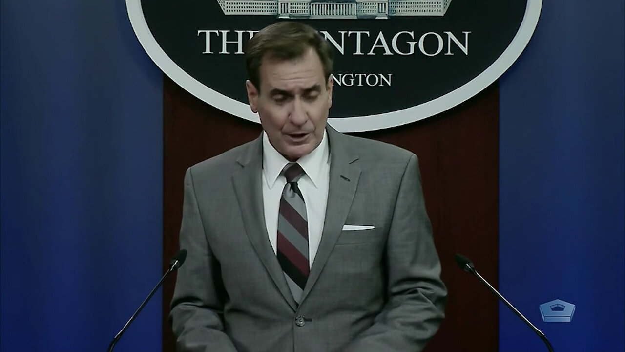 Pentagon Press Secretary Briefs Media