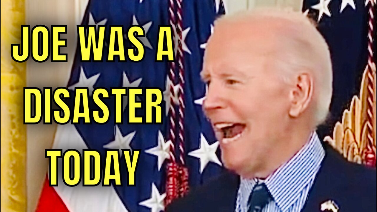 Angry Outbursts, Mistakes & Incoherent Speaking at Biden’s Speech Today🤦‍♂️