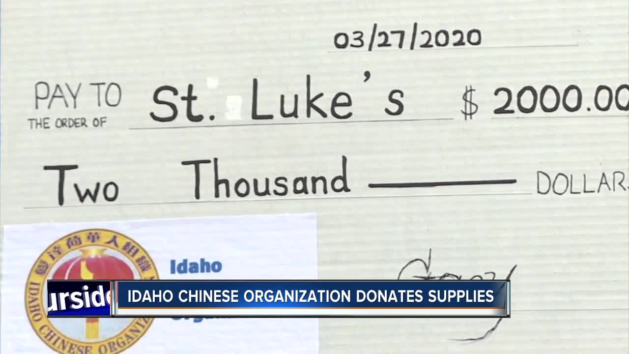 Idaho Chinese Organization donates supplies to St. Luke's