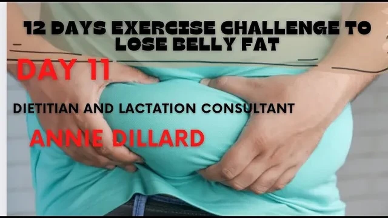 12 days exercise challenge to lose belly fat