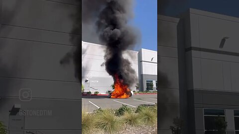 BMW explodes