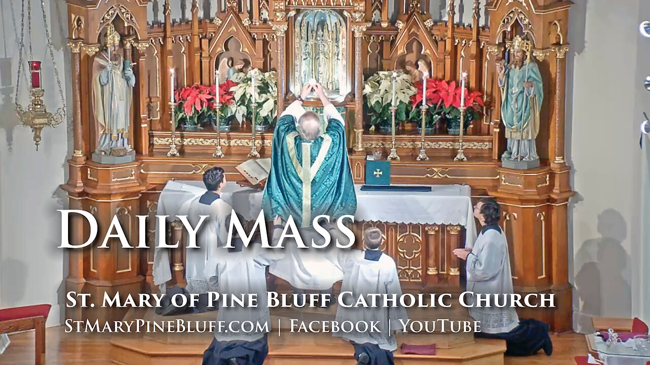 Holy Mass for Monday, Jan. 18, 2021