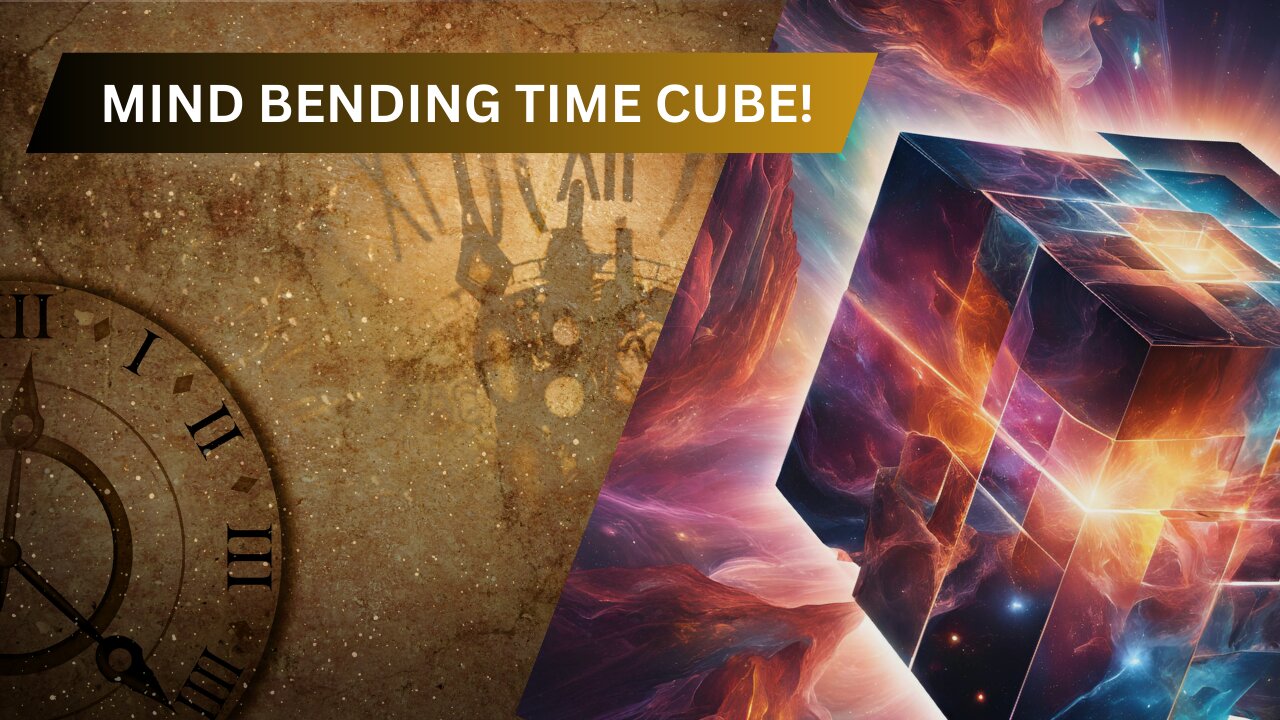 🧊 Time Cube Theory: Is Every Day Actually Four Days at Once? 🕰️