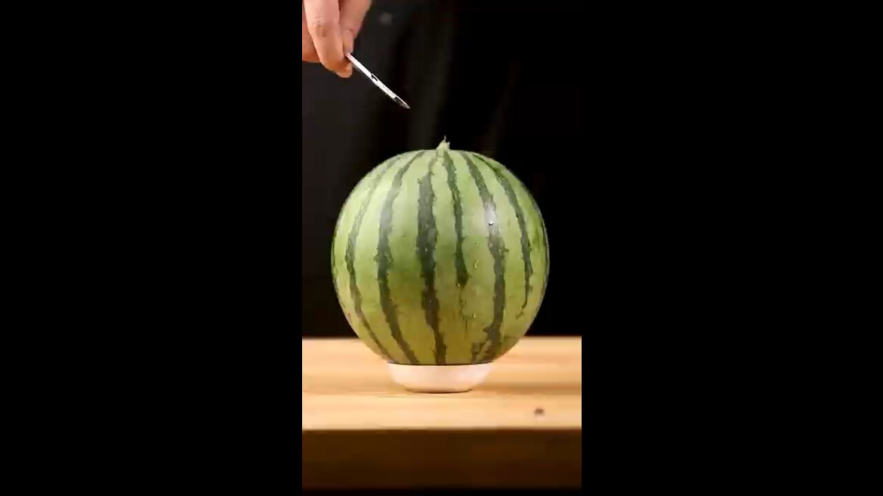 Make a different shape out of the watermelon