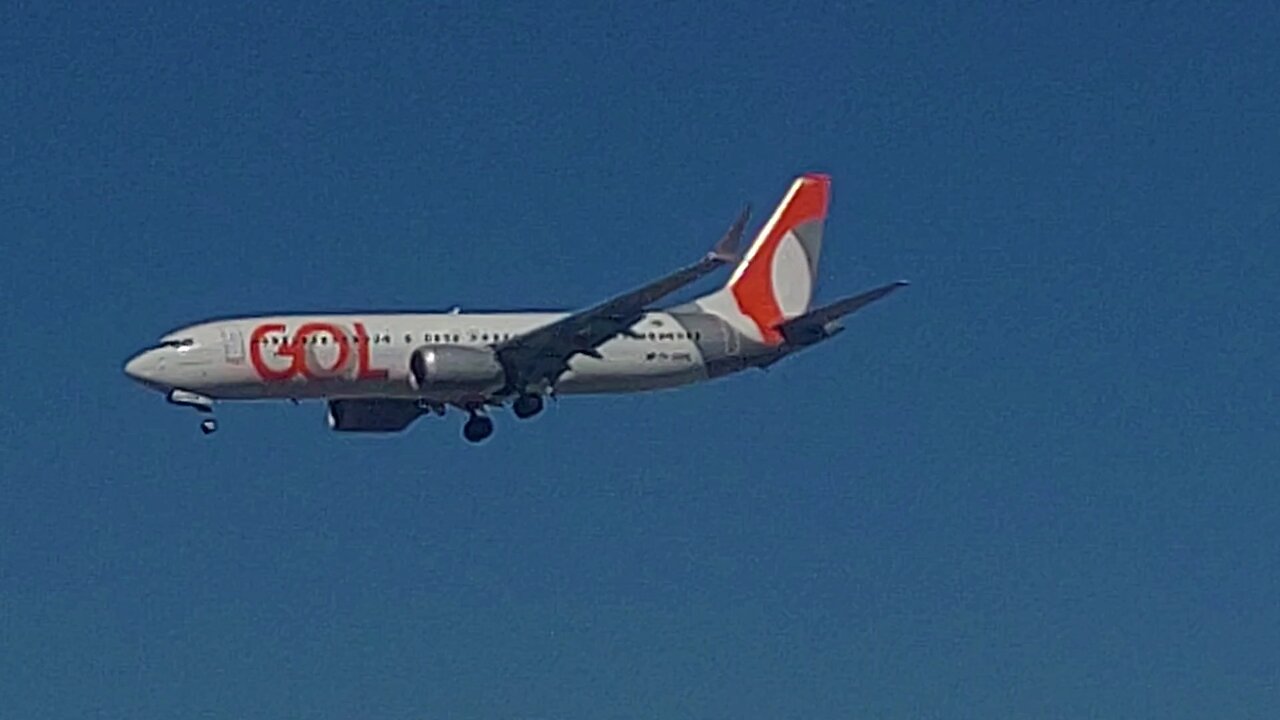 Boeing 737 MAX 8 PR-XMW vindo de Belo Horizonte(Confins) para Guarulhos