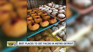 Best places to get paczki in metro Detroit