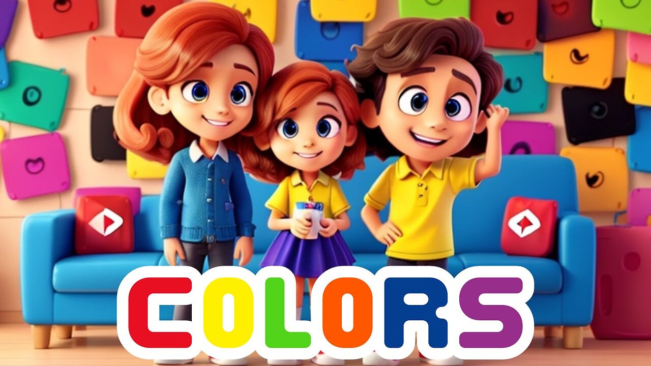 The Color Parade Song | Fun, Dancing & Learning Colors for Kids | Nursery Rhymes | Songs for Kids