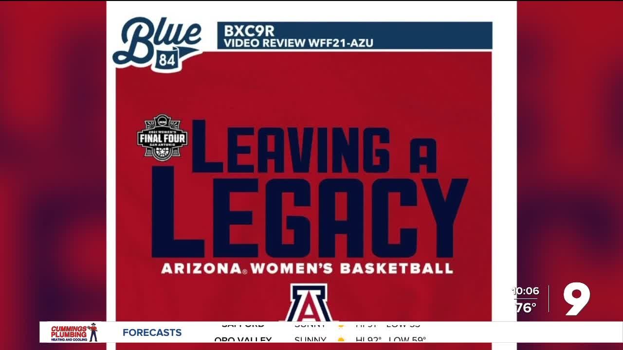 Arizona Women's Basketball T-shirts soon to be ready