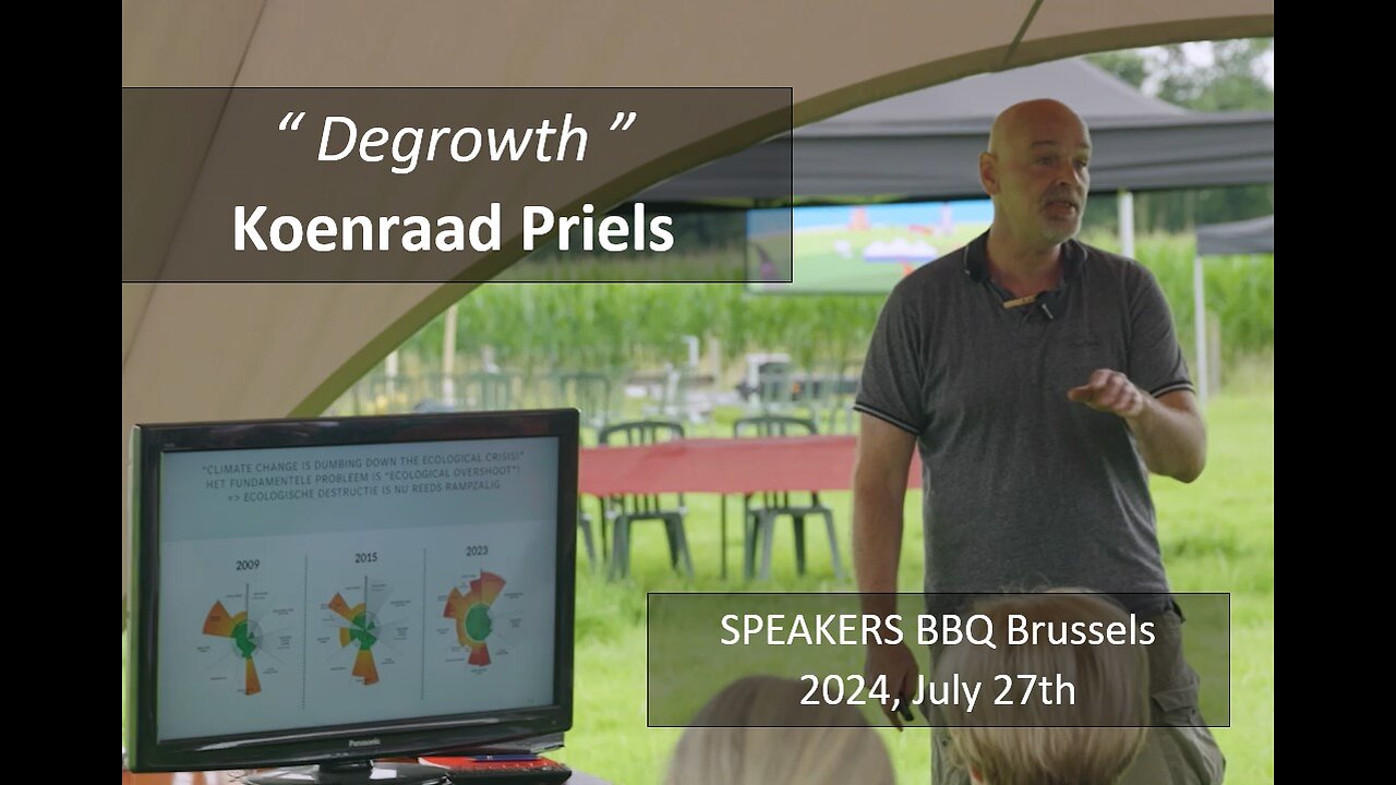 Speakers BBQ 2024 Koenraad Priels Degrowth