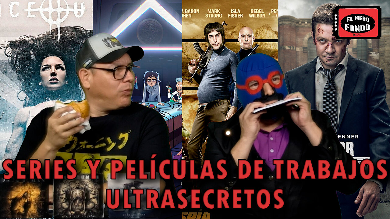 Series y películas de trabajos ultrasecretos | Mero Fondo 📽️🍿