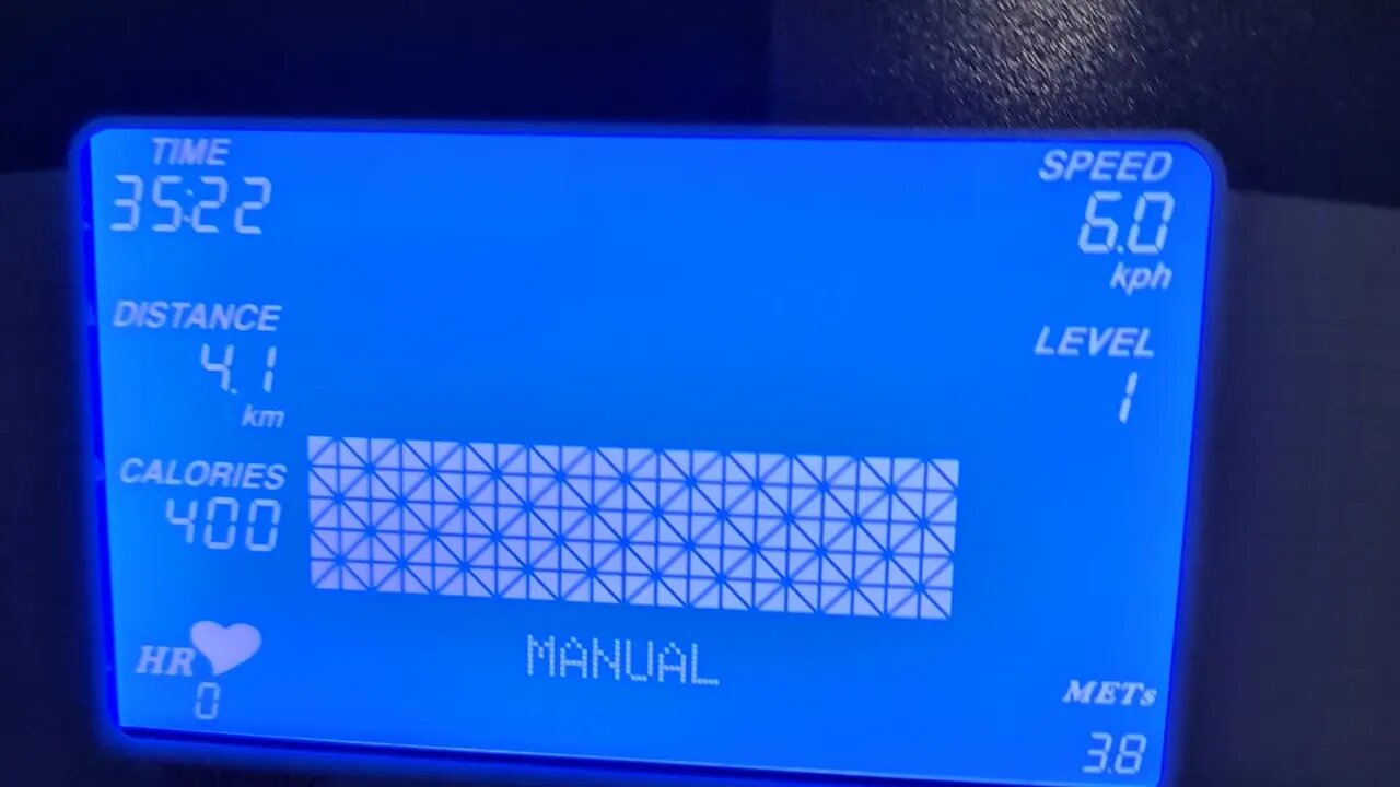 #burning 450 #calories - on a #treadmill day 3, under 45 minutes