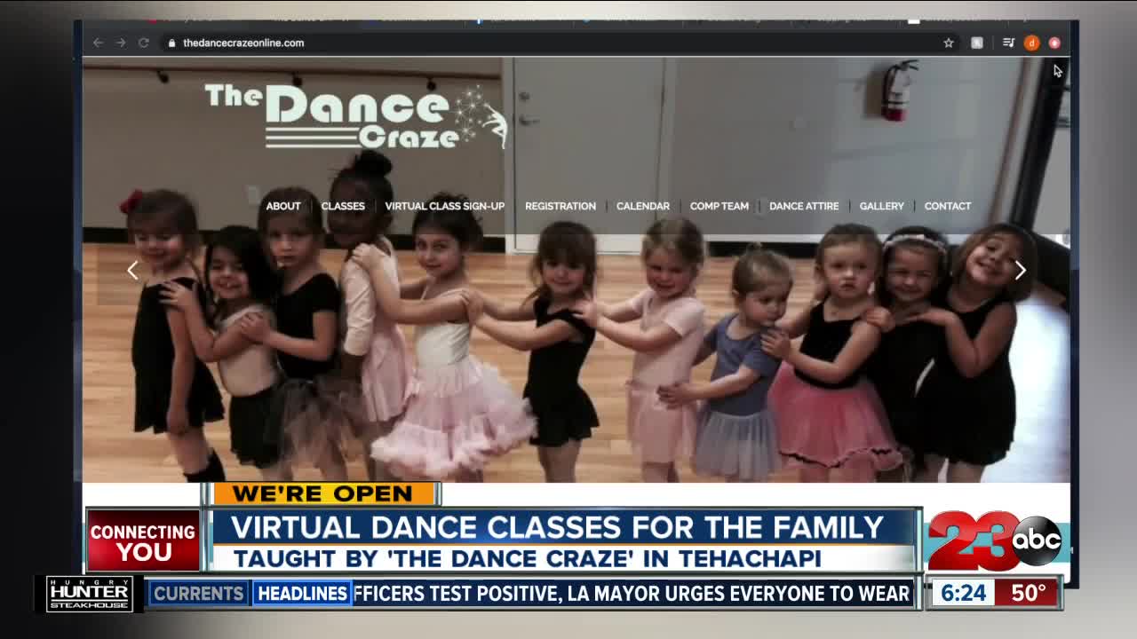 Tehachapi dance studio offering virtual classes