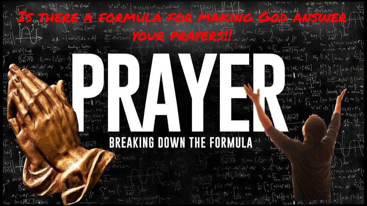 Is this the formula to make God answer my prayer? Intentional Prayer or New Age? #bible #prayer