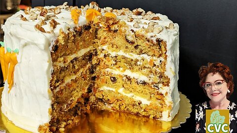Old Fashioned Carrot Cake from Scratch, Collard Valley Cooks