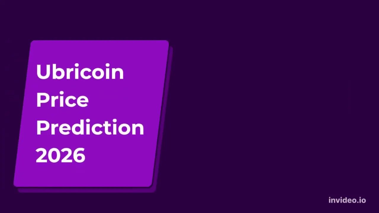 Ubricoin Price Prediction 2022, 2025, 2030 UBN Price Forecast Cryptocurrency Price Prediction