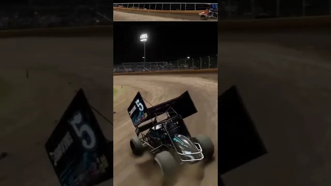 World of Outlaws: Dirt Racing - Spencer Bayston Slide Job on Haudenschild