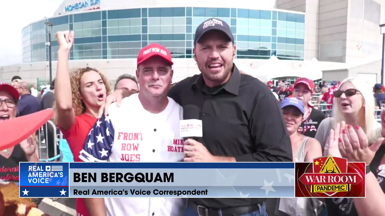 Bergquam Live from MAGA Pennsylvania Rally: Thousands of Patriots are Turning Out to Save America