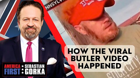 How the viral Butler video happened. Greg Smith with Sebastian Gorka on AMERICA First