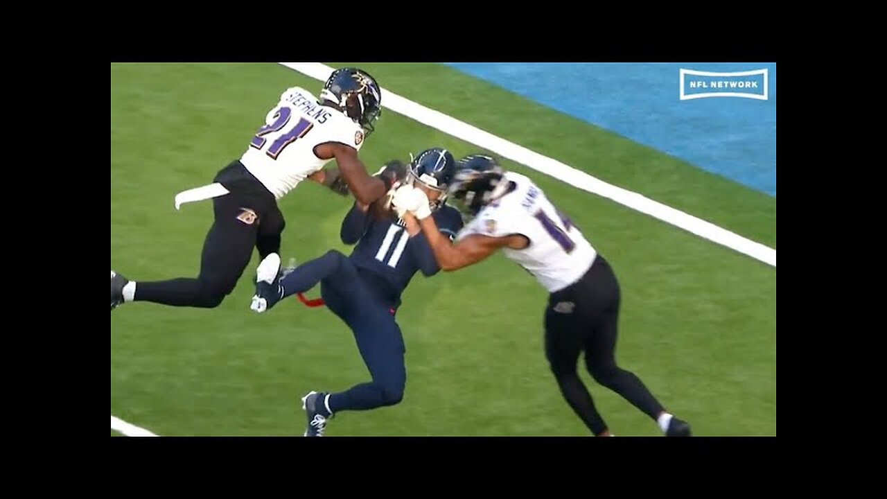 Kyle Hamilton EJECTED After HUGE Hit on Chris Moore 😳 Ravens vs Titans 2023 Highlights