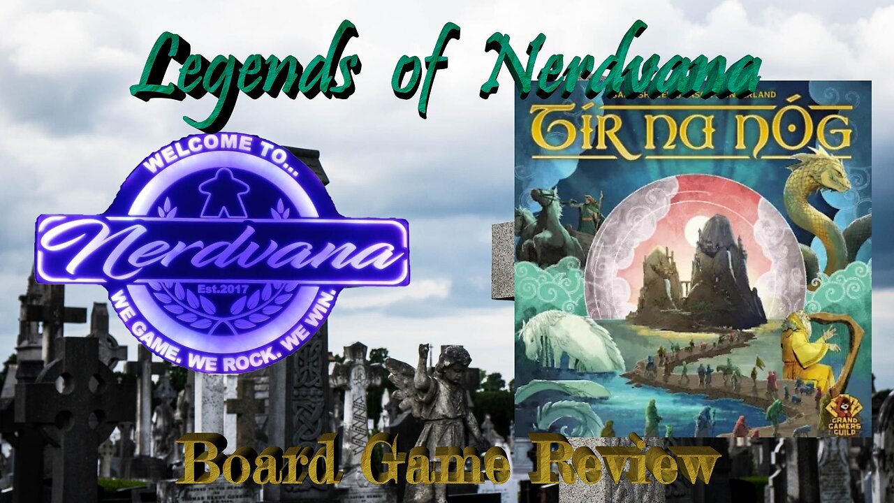 Tir Na Nog Crowdfunding Deluxe Board Game Review